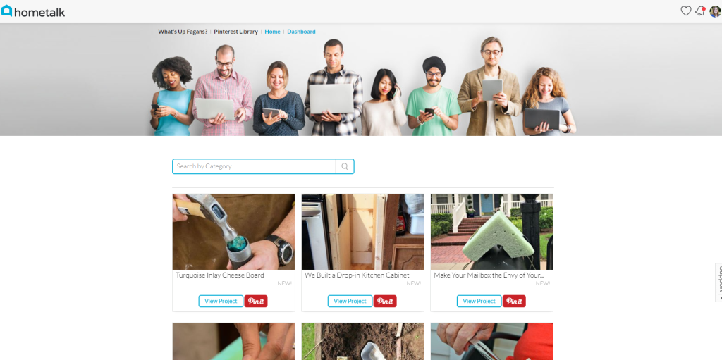 Hometalk Pinterest Program Pinterest Library